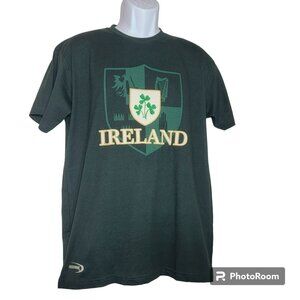 Love from Ireland by Lansdowne Tee-Shirt, Men M, Green, IRL 3 Sham Crest, NWT